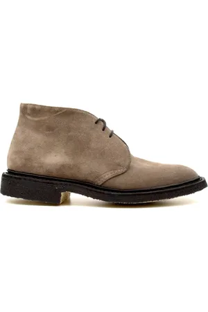 TRICKERS Buty, Mężczyzna, Beżowy, 42 1/2 EU, Aldo Chukka Boot w kolorze Visone Suede