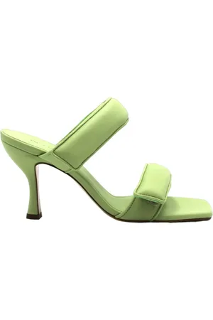 Gia Borghini Buty, Kobieta, Zielony, 36 EU, Heeled Mules