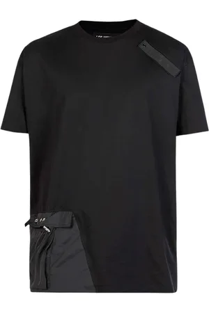 Les Hommes Koszulki, Mężczyzna, Czarny, M, Nylon, Podkoszulek