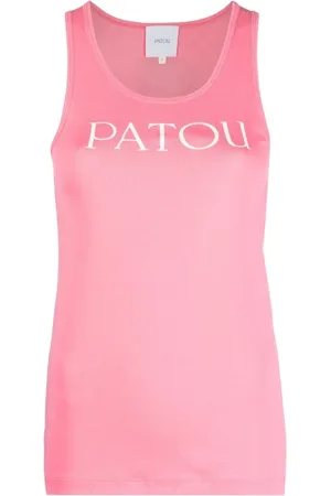 Patou Koszulki, Kobieta, Różowy, M, Sleeveless Tops
