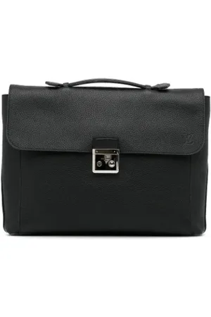 LOUIS VUITTON Pre-owned, unisex, Czarny, ONE SIZE, Pre-owned skórzane torby Louis Vuitton