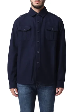 Sease Kurtki, Mężczyzna, Niebieski, M, Stylowy Felpe Sweatshirt