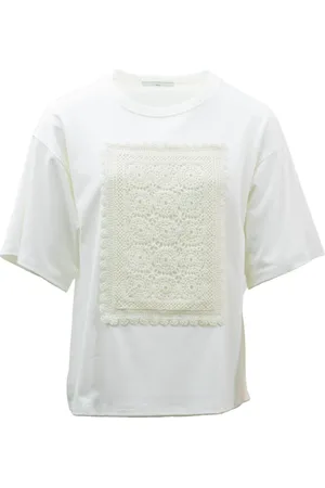 High Koszulki, Kobieta, Biały, S, T-Shirts