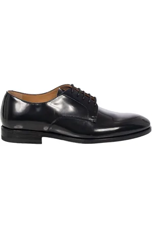 HENDERSON BARACCO Buty, Mężczyzna, Czarny, 44 1/2 EU, Skórzane buty z sznurowadłami
