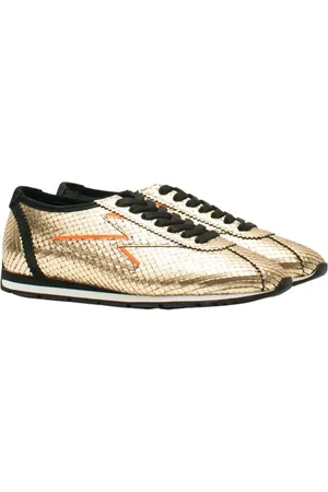 Kennel & Schmenger Buty, Kobieta, Żółty, 37 EU, Premiumowe Skórzane Sneakersy Damskie