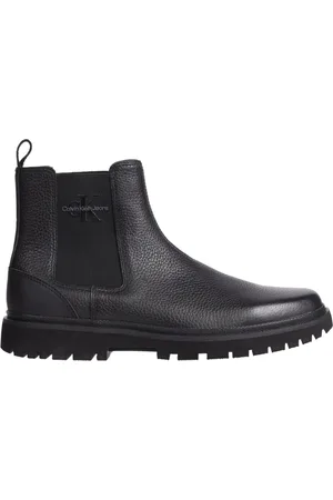 Calvin Klein Buty, Mężczyzna, Czarny, 44 EU, Czarny Chelsea Boot dla Mężczyzn