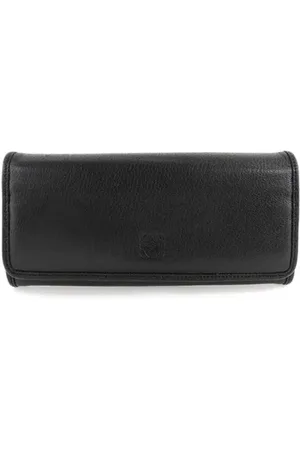Loewe Pre-owned, Kobieta, Czarny, ONE SIZE, Portfele ze skóry Pre-ownedmi