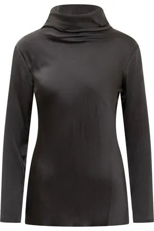Jucca Swetry, Kobieta, Czarny, L, Dolcevita Sweter