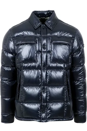 TATRAS Kurtki, Mężczyzna, Niebieski, XL, Nylon, Niebieska Kurtka z Guzikami