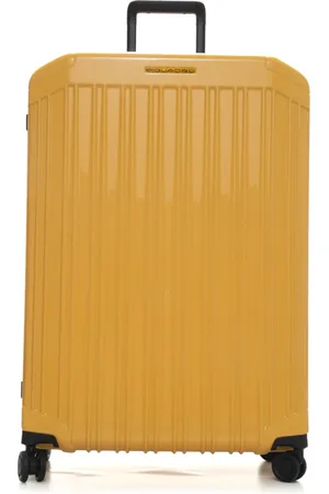 Piquadro Walizki, Mężczyzna, Żółty, ONE SIZE, 4 wheels Trolley