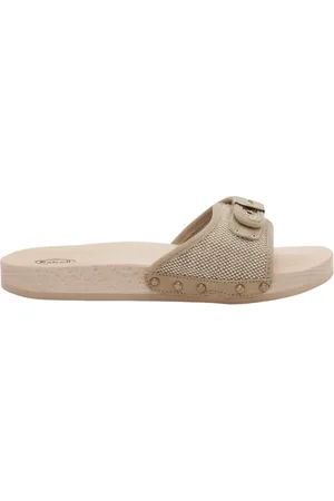 Scholl Buty, Kobieta, Beżowy, 39 EU, Pescura Flat Flex