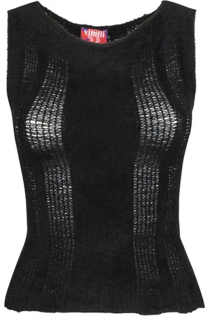 Vitelli Koszulki, Kobieta, Czarny, M, Sleeveless Tops