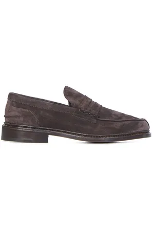 TRICKERS Buty, Mężczyzna, brązowy, 41 EU, Zamsz, obuwie