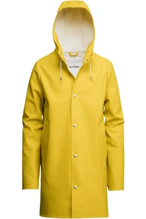 Stutterheim Kurtki, unisex, Żółty, S, Kurtki deszczowe