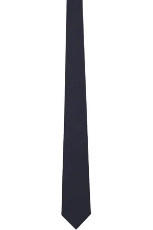 Emporio Armani Akcesoria, Mężczyzna, Niebieski, ONE SIZE, Krawat