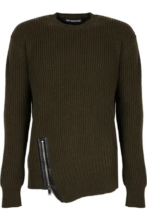 Les Hommes Swetry, Mężczyzna, Zielony, S, Sweter