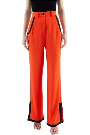 Rowen Rose Spodnie, Kobieta, Pomarańczowy, S, Suit Trousers