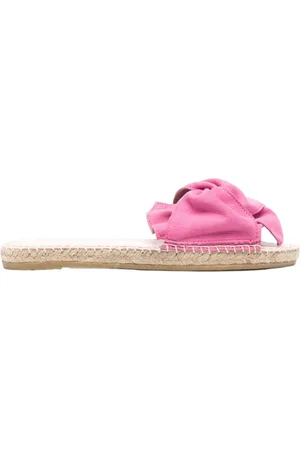 MANEBI Buty, Kobieta, Różowy, 41 EU, Zamsz, Klapki