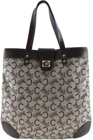 Céline Pre-owned, Kobieta, brązowy, ONE SIZE, Pre-owned Canvas totes