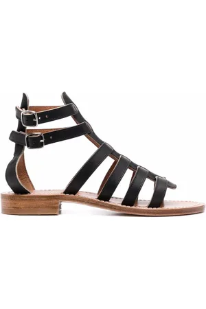 K jacques Buty, Kobieta, Czarny, 40 EU, Flat Sandals