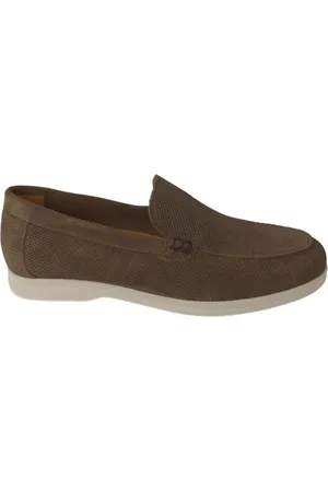 Calce Buty, Mężczyzna, Zielony, 43 EU, Zamsz, Mokasyny