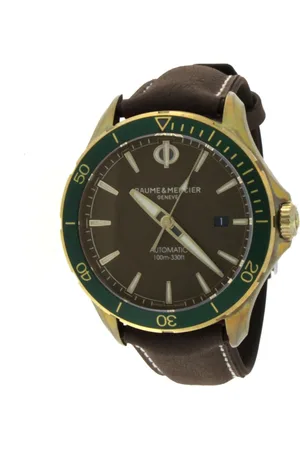 Baume et Mercier Akcesoria, Kobieta, brązowy, ONE SIZE, Automatyczny Brązowy Zegarek Clifton Club