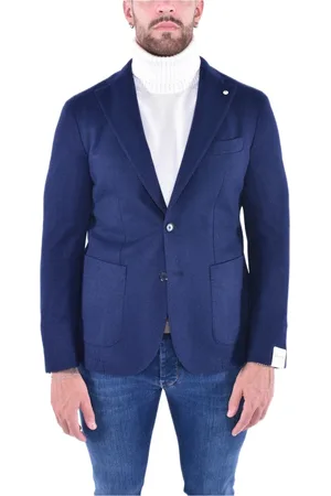 L.B.M. 1911 Kurtki, Mężczyzna, Niebieski, 2XL, Nylon, Niemodna Niebieska Kurtka