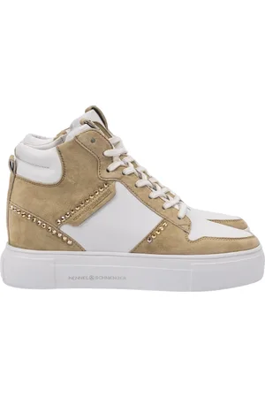 Kennel & Schmenger Buty, Kobieta, Biały, 37 EU, Wysokie Sportowe Buty Glamour
