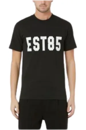 Paolo Pecora Koszulki, Mężczyzna, Czarny, L, T-Shirts
