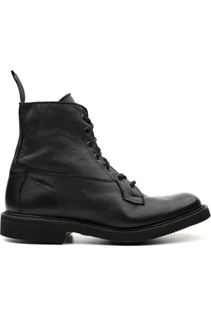 TRICKERS Buty, Mężczyzna, Czarny, 40 1/2 EU, Czarne Buty Burford