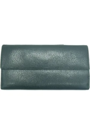 Bvlgari Pre-owned, Kobieta, Czarny, ONE SIZE, Skóra, Pre-owned skórzane portfele