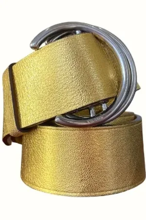 Prada Pre-owned, Kobieta, Żółty, ONE SIZE, Skóra, Pre-owned Leather belts