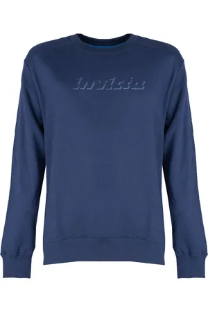 Invicta Bluzy, Mężczyzna, Niebieski, S, Bluza CNeck