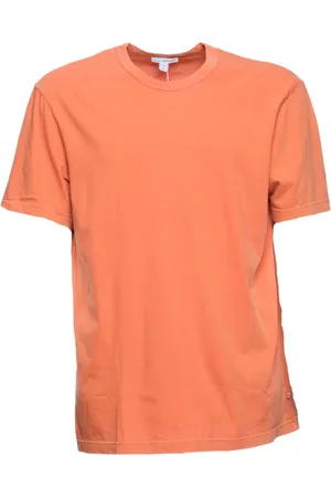 James Perse Koszulki, Mężczyzna, Pomarańczowy, S, T-Shirts