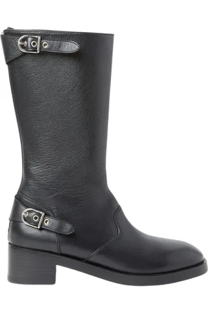 Durazzi Milano Buty, Kobieta, Czarny, 39 EU, Skórzane buty z klamrami