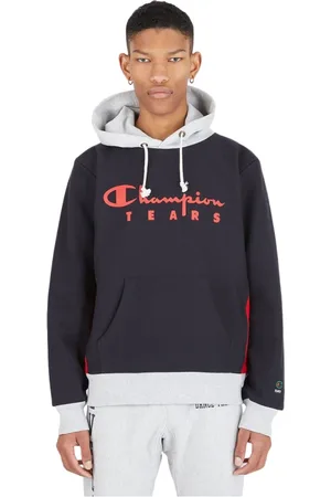Champion Bluzy, Mężczyzna, Czarny, M, Bluza blokowa kolorów