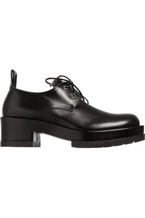 SAPIO Buty, Kobieta, Czarny, 37 EU, Skórzane buty Derby