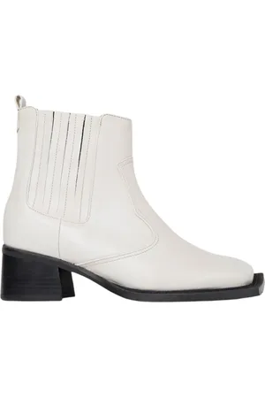 Ninamounah Buty, Kobieta, Biały, 40 EU, Botki