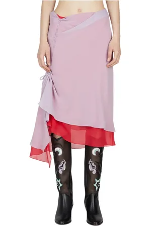 Kiko Kostadinov Spódnice, Kobieta, Różowy, M, Skirts
