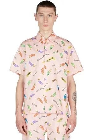 HUMAN MADE Koszule, Mężczyzna, Różowy, XL, Shirts