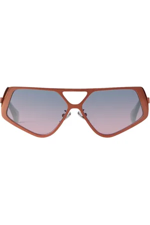 Retrosuperfuture Akcesoria, unisex, Pomarańczowy, ONE SIZE, Okulary