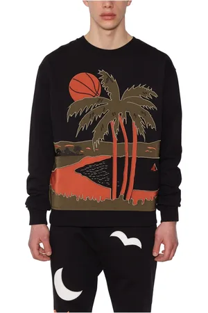 JUST DON Bluzy, Mężczyzna, Czarny, M, Bluza