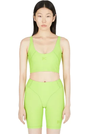 (DI)VISION Koszulki, Kobieta, Zielony, M, Nylon, Biustonosz sportowy - Długa linia