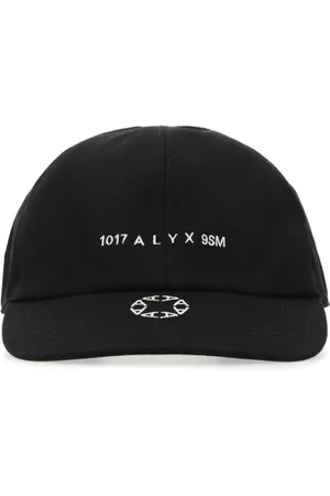 1017 ALYX 9SM Akcesoria, Mężczyzna, Czarny, ONE SIZE, Czarno -bawełniana czapka bawełniana