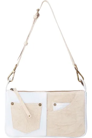 Guess Torebki, Kobieta, Beżowy, ONE SIZE, Denim, Denim Frontier Torba na Ramię