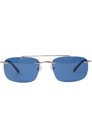 Eytys Akcesoria, Mężczyzna, Niebieski, ONE SIZE, Okulary przeciwsłoneczne