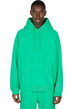 Champion Bluzy, Mężczyzna, Zielony, L, Swetry Bluzy z kapturem