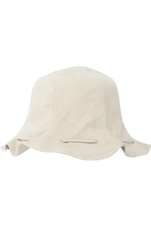 HENDER SCHEME Akcesoria, Mężczyzna, Beżowy, ONE SIZE, Zamsz, Hats