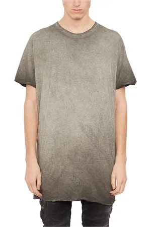 11 BY BORIS BIDJAN SABERI Koszulki, Mężczyzna, Szary, M, Bawełniany T-Shirt