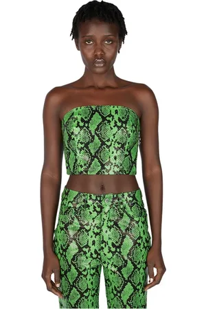 SIMON MILLER Koszulki, Kobieta, Zielony, S, Sleeveless Tops